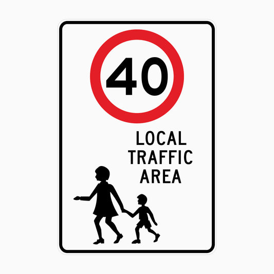R4-6 LOCAL TRAFFIC AREA