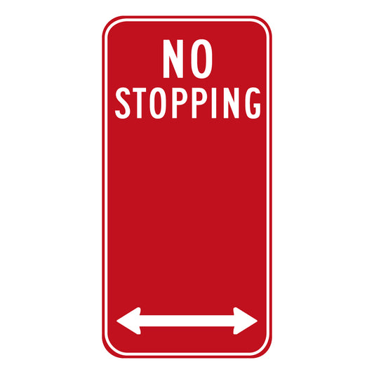 R5-400 NO STOPPING 450 x 225