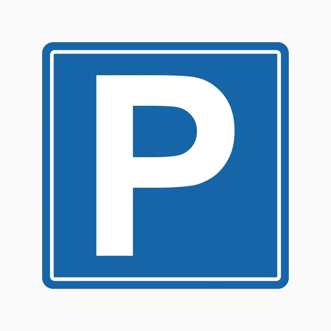 P Parking Signs
