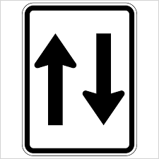 R2-11 TWO WAY ARROW 600X450