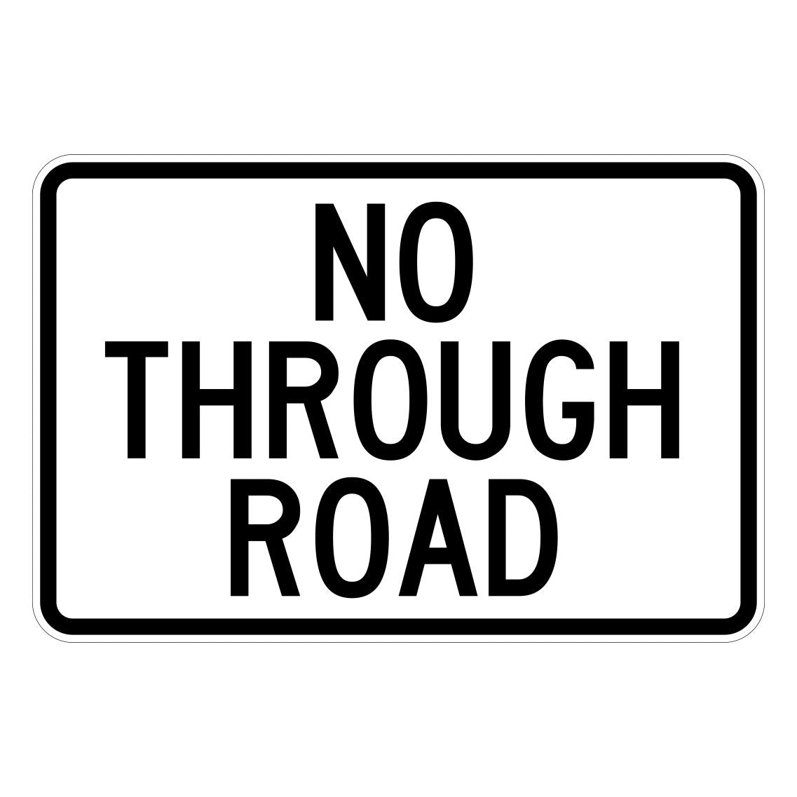 G9-18 No through Road