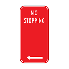 R5-400 NO STOPPING 450 x 225
