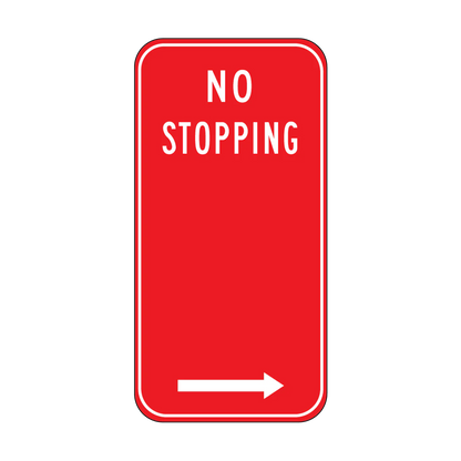 R5-400 NO STOPPING 450 x 225