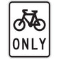R8-1 BICYCLE PATH ONLY 400x300